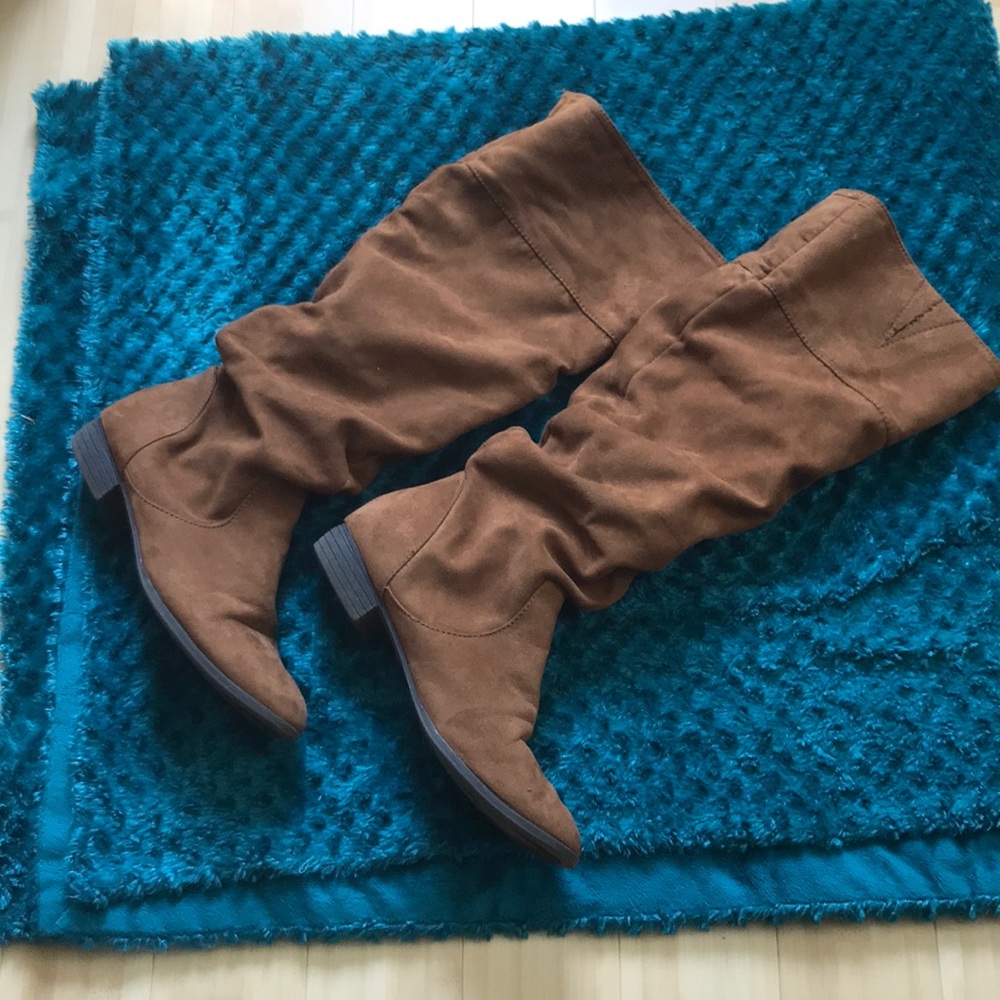Tan Tall Boots